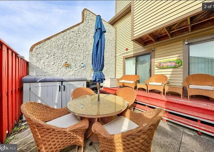Apartment Cozy Walking Distance From With Private Patio Ocean City